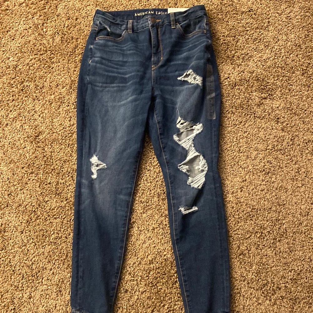 American Eagle Curvy High-Rise Jegging. US size 8 short.